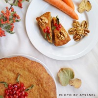 کیک هویج و گردو