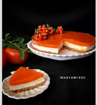 چیز کیک خرمالو