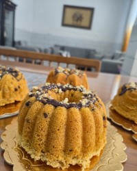 کیک نسکافه گردویی