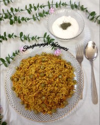 نخودپلو خوشمزه شقایق پز 