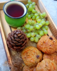 کوکی هویج گردو