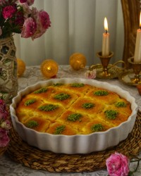 بسبوسه ساده (بدون پنیر)