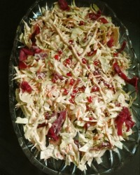 سالاد انار و کلم