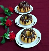 کیک وانیلی ساده