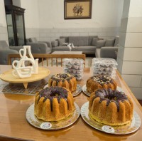 کیک هل و گلاب