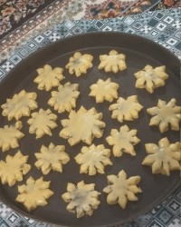 بيسکوئيت خرمایی بدون همزن 