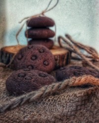 کوکی شکلاتی ساده