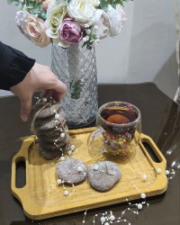 کوکی کرینکل شکلاتی