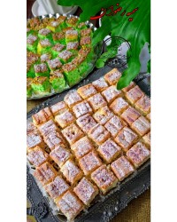 کیک تخته ایی ملکه
نذری بی بی جان