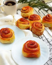 نان رول دارچینی