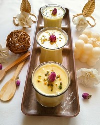 #فرنی_آرد_گندم