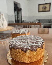 کیک پرتقالی بدون آب پرتقال