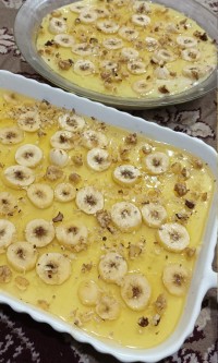 دسر موزی
ژله آلوئه ورا 

