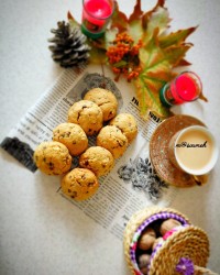 #کوکی_کدو_حلوایی
#شب_یلدا
#ایده_یلدا