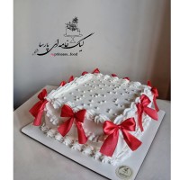 کیک وینتیج مربع