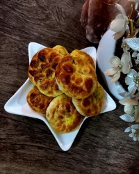 نان پنبه ای مغزدار