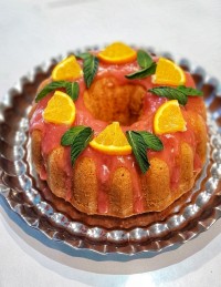 کیک پرتقالی