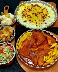 زرشک پلو و مرغ❤️❤️❤️