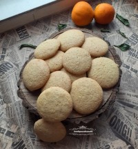 کلوچه پرتقالی (بدون کره)