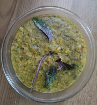 سوپ برنج و ذرت