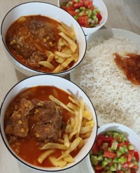 خورشت قیمه 
ورق بزن عزیزم 