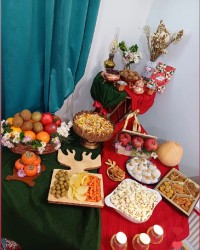 میز یلدایی من