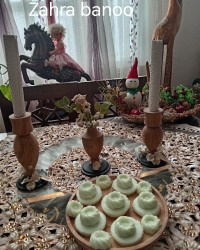 پف پفی یا مارشمالو عکس تمام مراحل. 