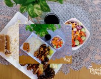 بال مرغ کبابی