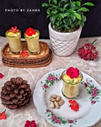 فرنی زعفرونی