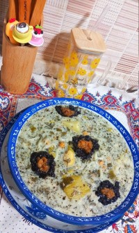 آش کشک با رشته  