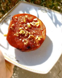 کدو حلوایی با شیره انگور 