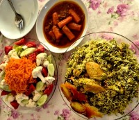 باقالی پلو # جاتون سبز همراهان گرامی #