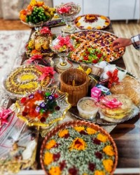 شام و صبحانه عروسیم‌