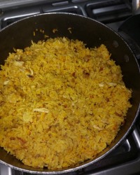 قيمه لای پلو