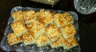 کیک بسبوسه (عربی)