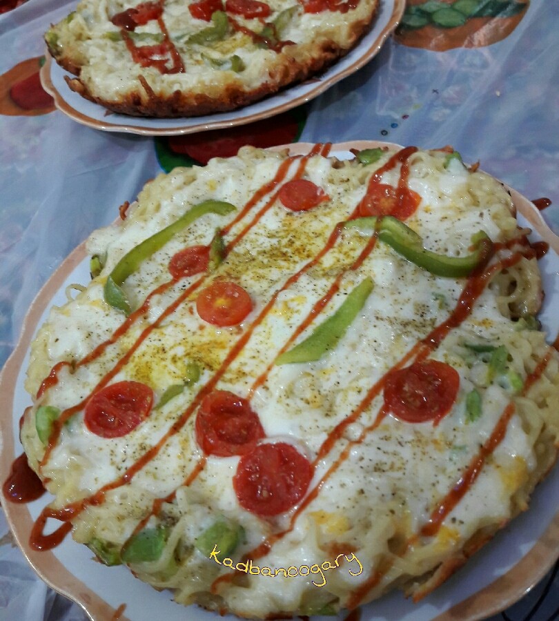 پیتزای نودل