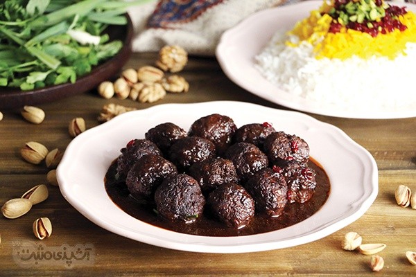 کوفته پسته و گردو