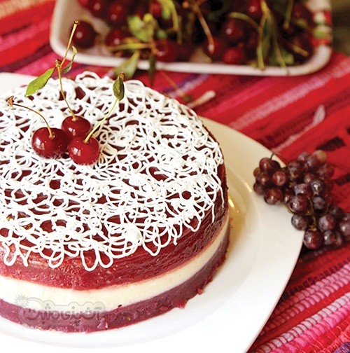 موس آلبالو (موس چند طبقه)