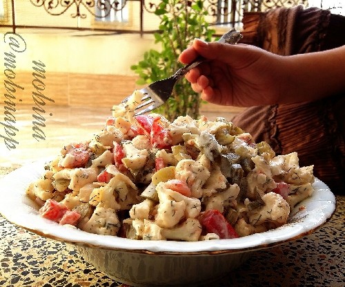 سالاد گل کلم