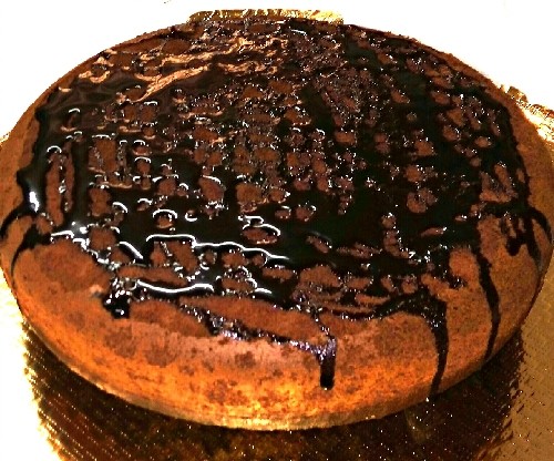 عکس کیک شکلاتی بی بی