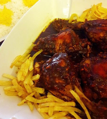 مرغ ترش اناری