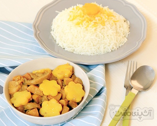 خورش قارچ و به