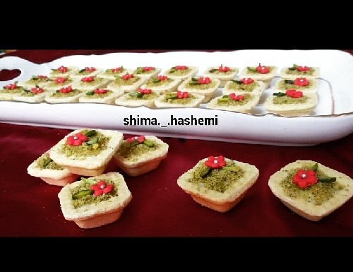 شیرینی گلدونی