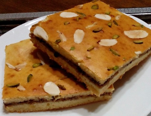 اسلایس سیب و گردو