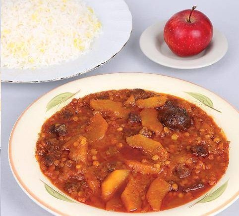 خورش سیب درختی
