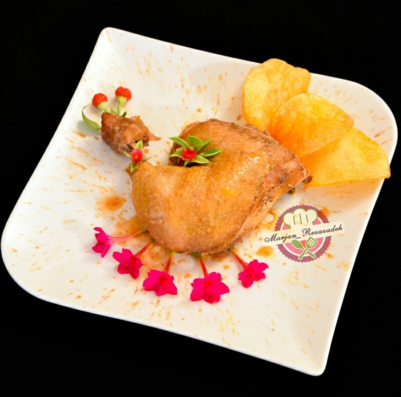 مرغ نمکی
