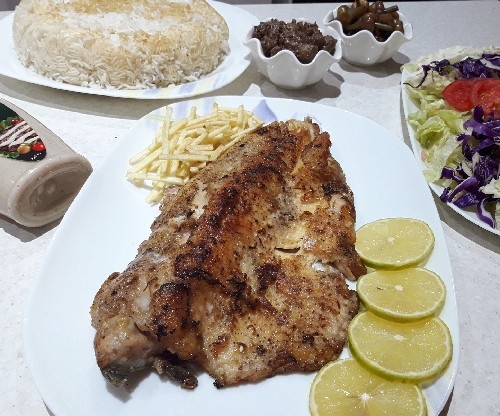 عکس ماهی سرخ کرده