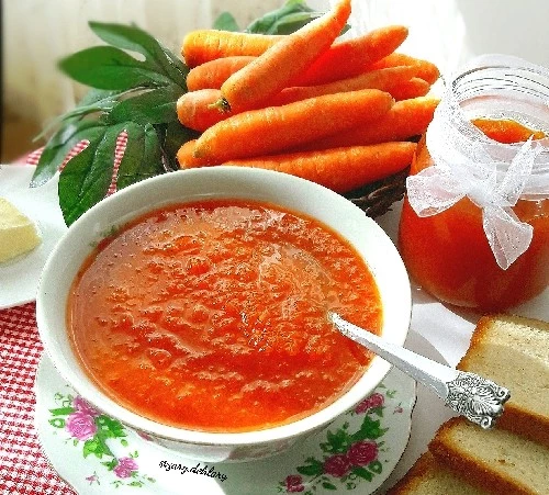 عکس مربای هویج با طعم نارنج