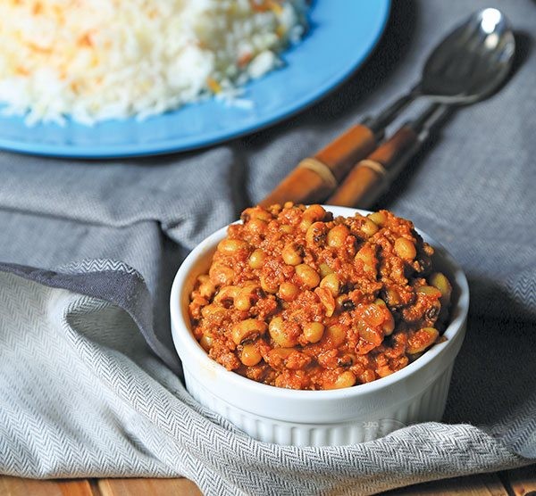 خورش لوبیا چشم بلبلی
