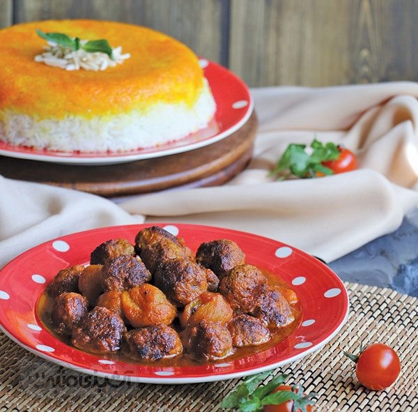 خورش کوفته و هویج